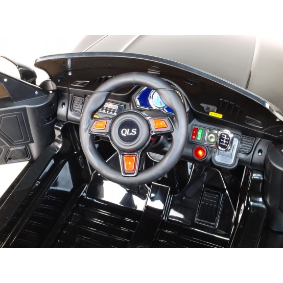 SUV Kajene NEW s 2.4G dálkovým ovládáním, odpružení náprav, otvíratelné dveře, FM rádio, 12V, ČERNÉ